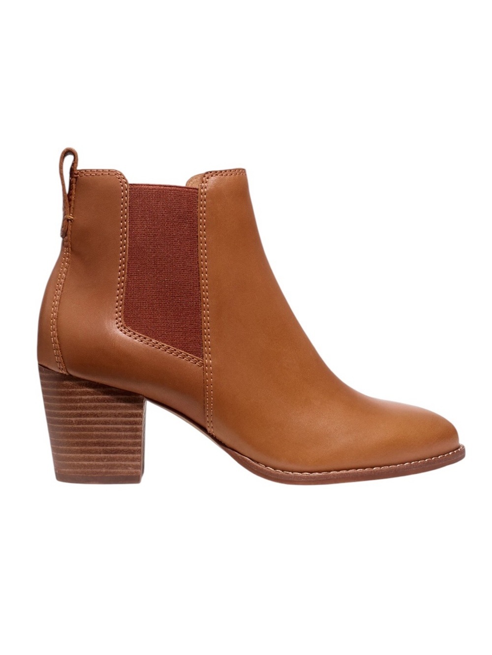 Madewell The Regan Boot English Saddle Brown Leather Ankle Boots 9.5